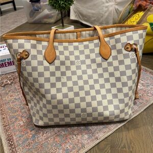 Checkered Tote Bag